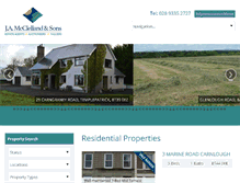 Tablet Screenshot of jamcclelland.com